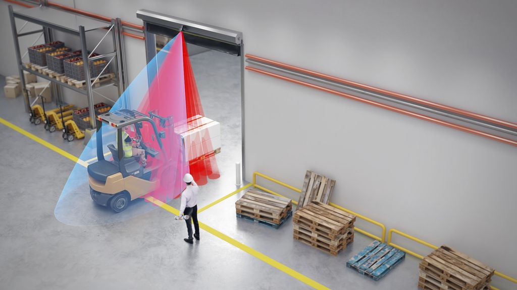 Le CONDOR réunit un détecteur de mouvement à micro-ondes et un détecteur de présence infrarouge actif dans le même boîtier.