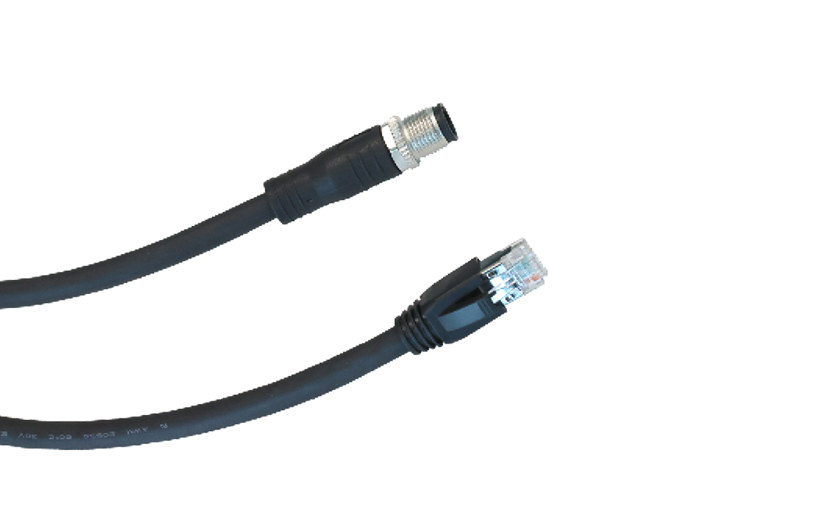LZR®-VISIOSCAN CABLE ETHERNET M12 TO RJ45 | BEA Sensors