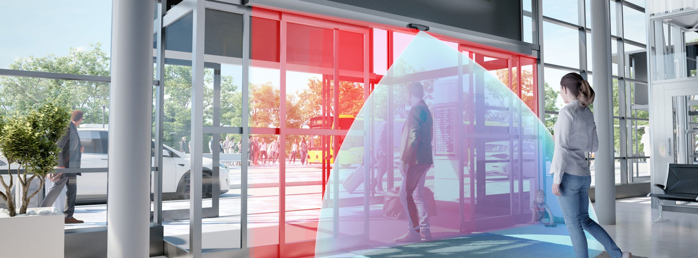 Automatic sliding door sensors | BEA Sensors