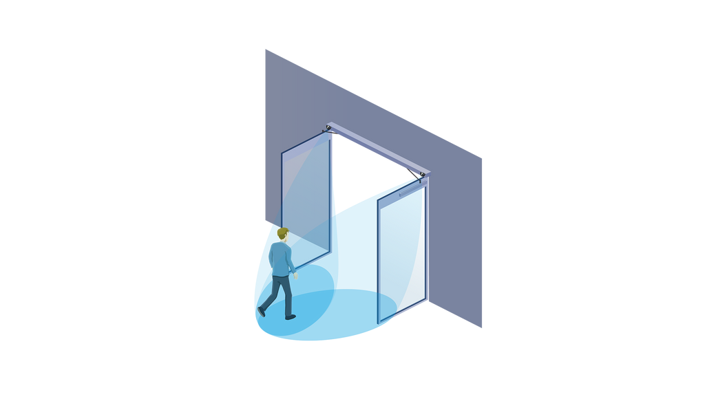 détecteurs d'ouverture pour portes battantes